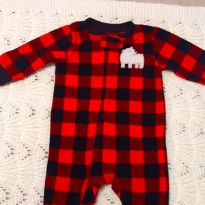 Carter's fleece one piece
